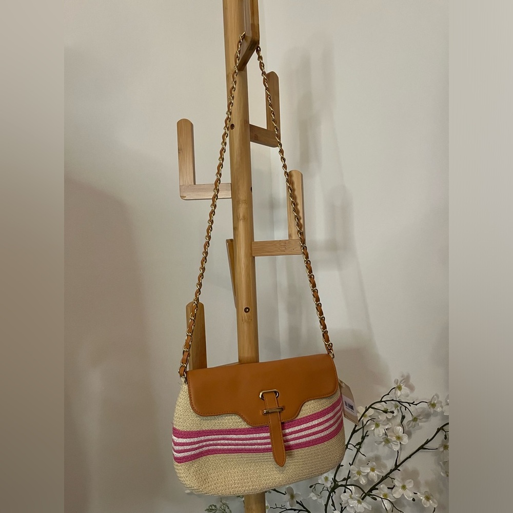 Crossbody Purse Pink& Brown Cute 😍